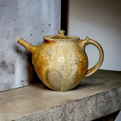 Buy Stamped Hamish Jackson Woodfired Teapot, NCECA '22,Handmade Studio Art Pottery • 180.56£