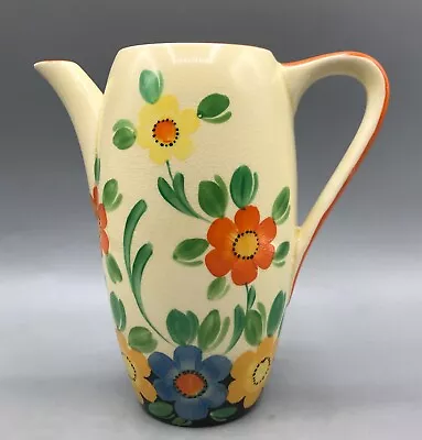 Buy Vintage Gray's Pottery Hand Painted Coffee Pot (No Lid) • 30£