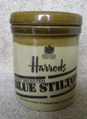 Buy Vintage TG Green Granville ~ Harrods Stilton Cheese Pot + Lid ~ Original Labels • 4.99£