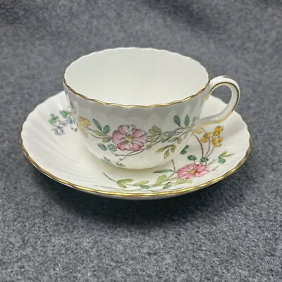 Buy MINTON DAINTY SPRAYS • Cup & Saucer • Bone China • ENGLAND • More Avail • MINT! • 12.46£