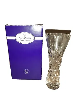 Buy Royal Doulton Lead Crystal Vase • 9£