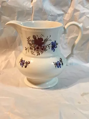 Buy Vintage Lord Nelson Pottery Milk Pitcher Floral Design 4-77 5 1/2  • 18£