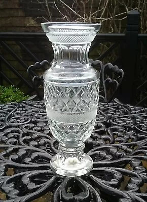 Buy Vintage Russian Gus Khrustalny Hand Cut Glass Vase Model  Narcissus   • 100£
