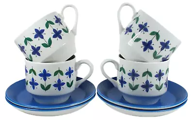 Buy Midwinter Roselle Tea Cup & Saucer Set Vintage Retro Chic By Eve Midwinter X4 • 11.50£