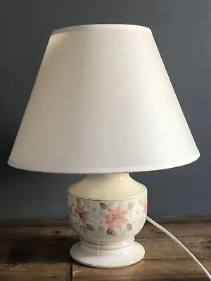 Buy Jersey Pottery Hand Painted Lamp.Tested. 14.5 Cm Tall Approx. Working .Tested. • 8.50£
