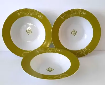 Buy Rachael Ray Dinnerware Set Of 3 Curly-Q 12-ounce Pasta Bowls Pre-owned  • 18.21£