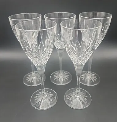 Buy 5- Royal Doulton Earlswood Wine Water Goblet Glasses Made In Italy 8 1/4  • 38.91£