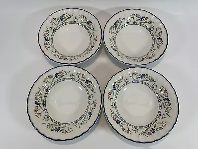 Buy Vintage Staffordshire Tableware Set Of 4 Hampton Court Cereal Dessert Bowls • 17.99£