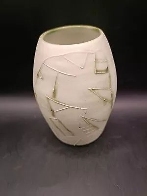 Buy Carn Pottery Vase Penzance With Abstract Design • 28£