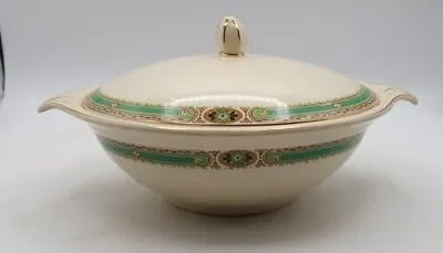 Buy Hand Painted Art Deco Tureen By Meakin Jacobean Ware 26.5 X  22.5 X 12.5 Cms • 21.95£