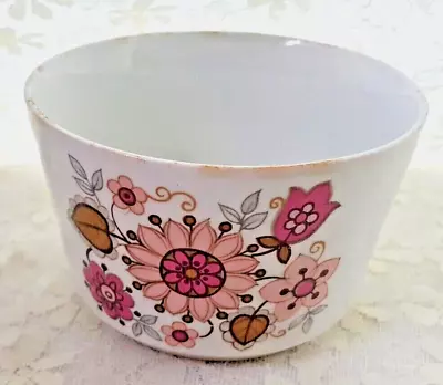 Buy J & G Meakin Filigree Pink Flower Sugar Bowl, Dish 1960s Vintage Tea, Coffee • 9.50£