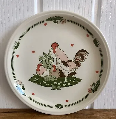 Buy Vintage Staffordshire Tableware England Cockerel Rooster Chicken Hen Plate 7.5” • 6£