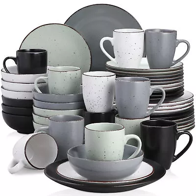 Buy Vancasso Series Moda Matte Dinner Set Dinnerware Tableware Stoneware Plates Set • 51.99£