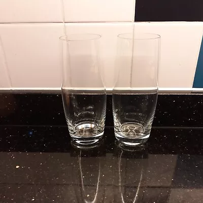 Buy 2 X Dartington Glass/Crystal Hi Ball Tumblers/Glasses Etched On The Base • 10£