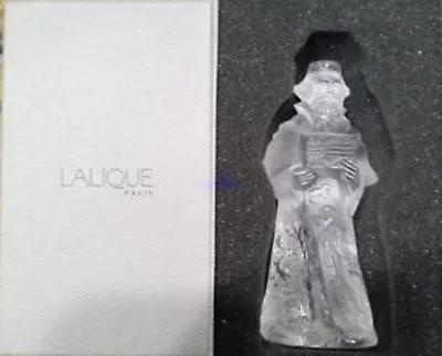 Buy $470 Lalique Crystal Nativity Scene Wiseman Melchior Magi KING Melchor MIB W/Box • 360.27£