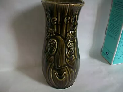 Buy Vintage Sadler Celery Vase Pot Jug Olive Green Retro1960's - 1970's Collectable • 5.95£