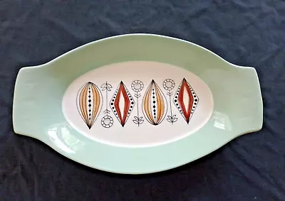 Buy Vintage Egersund Norway Oval Serving Dish Kongo Pattern • 12£