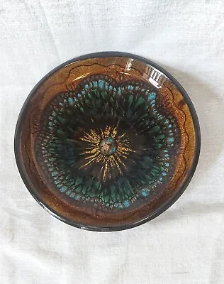 Buy Vintage  Guernsey Art Pottery Bowl The Sun  Beautifull Colours  And Grazing  • 14£