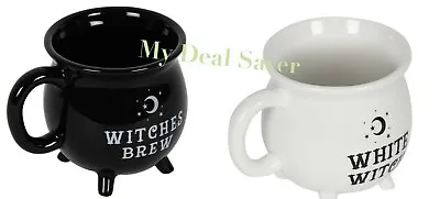 Buy Witches Brew Cauldron Mug Pagan Wiccan Gift Halloween Birthday Christmas • 8.49£