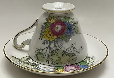 Buy Tuscan Floral Tea Cup & Saucer Fine English Bone China England Multicolor PreOwn • 28.35£