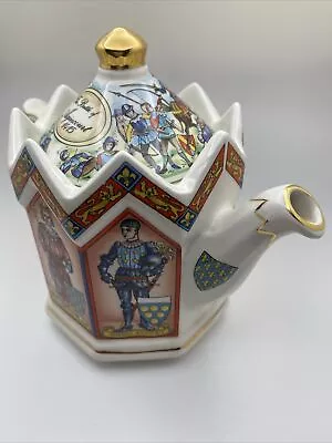 Buy Sadler Henry V Porcelain Lidded Teapot Made In England 4541 • 23.90£