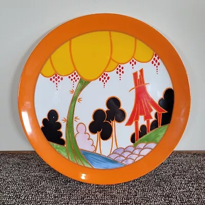 Buy Clarice Cliff Wedgwood Display Plate Summerhouse Number 1915A • 19.99£