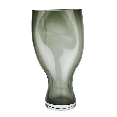 Buy Lena Bergström For Orrefors Squeeze Smoke Glass Vase • 120.37£