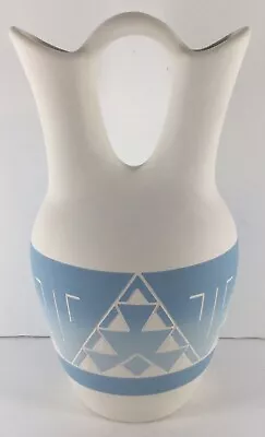 Buy Native American Art Pottery Wedding Vase 10” Sioux Martin DeCory • 37.04£