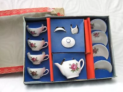 Buy Vintage Dolls China Tea Set Toy Teddy Bears Picnic Boxed See Photos 60s 70s • 12£