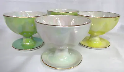 Buy Four Maling Lustre Ware Sundae Dishes Pearl Effect  Perfect. • 33£