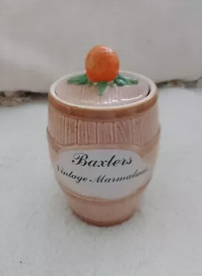 Buy GovanCroft Pottery Vintage Marmalade Jar Baxters Marmalade Made Glasgow Scotland • 8.50£