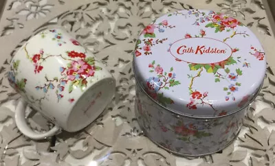 Buy Cath Kidston Blossom Mug In A Tin | Queens Fine Bone China | New • 10£