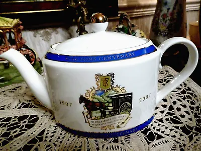Buy Ringtons Fine  Bone China Centenary Teapot -  - Excellent English  1907-  2007 • 20.99£