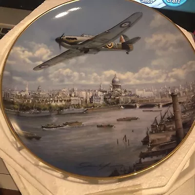 Buy Franklin Mint Heirloom Plate - Heroes Of The Skies (Mint Condition) • 5.99£