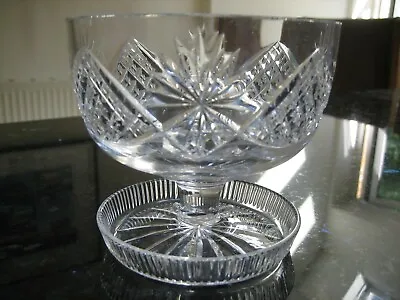 Buy Edinburgh Crystal Star Of Edinburgh Rare Sundae Dessert Dish Bowl Sparkling • 18£