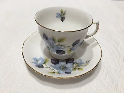 Buy Queen Anne Bone China Tea Cup & Saucer Flowers Made In England • 8.52£