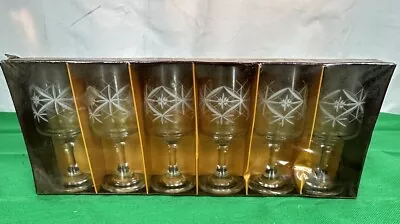 Buy Chesterfield Set Of Six Sherry Glasses Boxed And Sealed 1970s • 16.99£