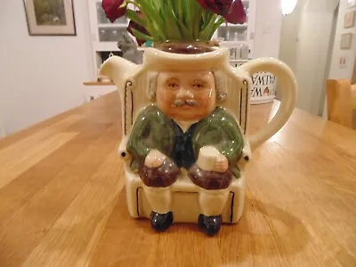 Buy Tony Wood Pottery Novelty Teapot  Darby & Joan  • 2.99£