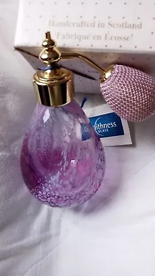 Buy  New Boxed Caithness Glass Perfume Bottle Atomiser • 15£