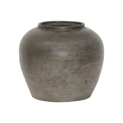 Buy Artissance Home Vintage Charcoal/Gray Pottery Jar • 104.78£
