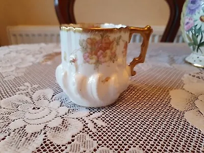 Buy Rare Antique Aynsley Cup With Floral Poppy Design • 20£