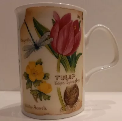 Buy Vintage 2000 Roy Kirkham Flora Botanica Fine Bone China Mug Made In England • 12.50£