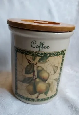 Buy Pimpernel Vintage Coffee Ceramic Storage Canister Jar  • 7.50£