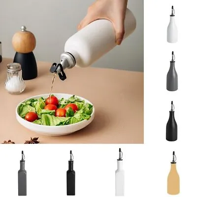 Buy Large Capacity Ceramic Olive Oil Dispenser Bottle Coffee Syrups Opaque Oil • 11.88£