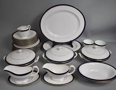 Buy Worcester Howard (cobalt / Gold) Tableware, *sold Individually, Take Your Pick* • 11.99£
