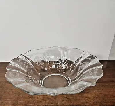 Buy Fostoria Elegant Glass Navarre Console Bowl • 36.03£