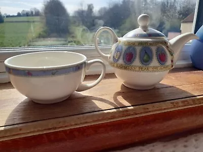 Buy Arthur Wood Herbal Teapot And Cup For One. Excellent.  • 7£