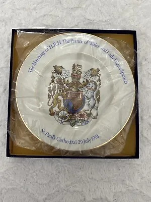 Buy Princess Diana Britain Royal Wedding Souvenir Plate Rare • 38.41£