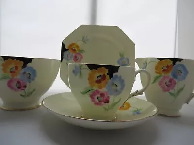 Buy Paragon Tea Set In Beautiful Colourful 1920s China In Perfect Condition • 16.66£