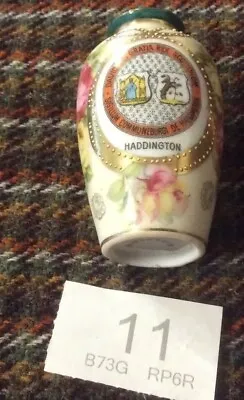 Buy Haddington Scotland Commemorative Mini Vase Scarce 8cm Tall - Edinburgh Interest • 6£